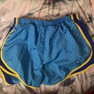 Nike polka dot shorts